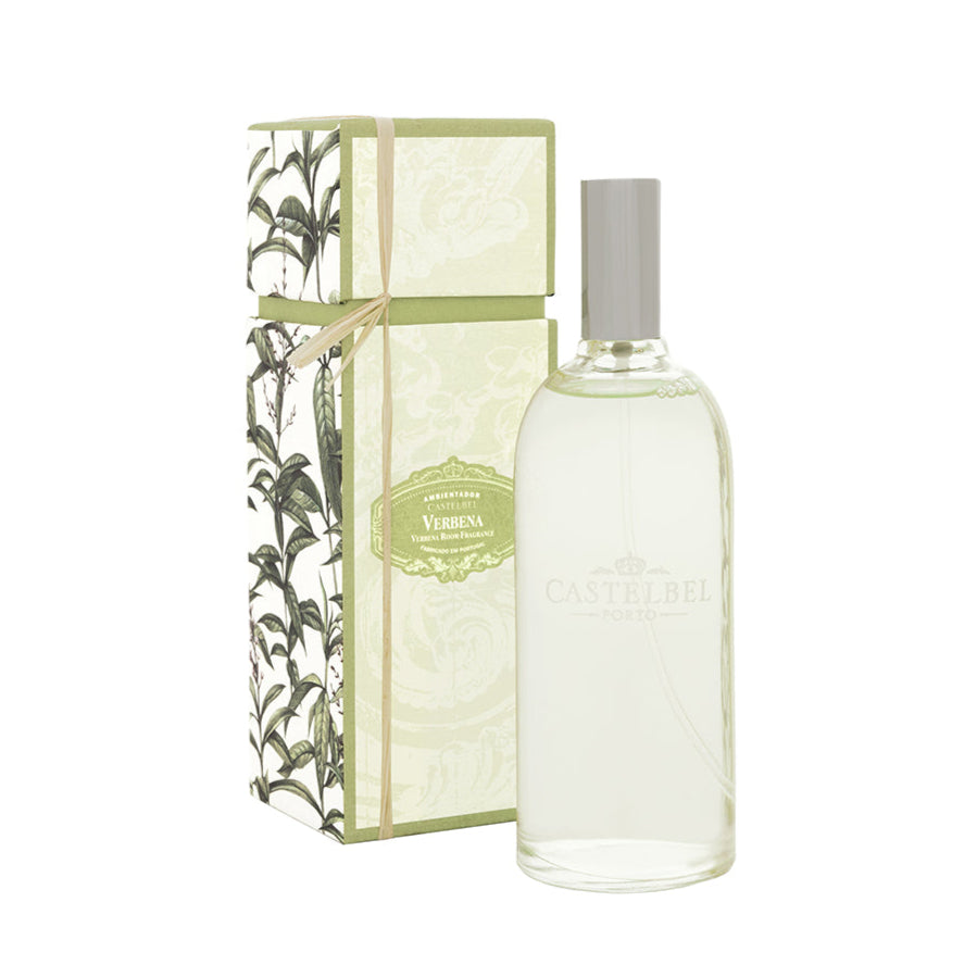 Castelbel Verbena Room Mist in gift box with white background