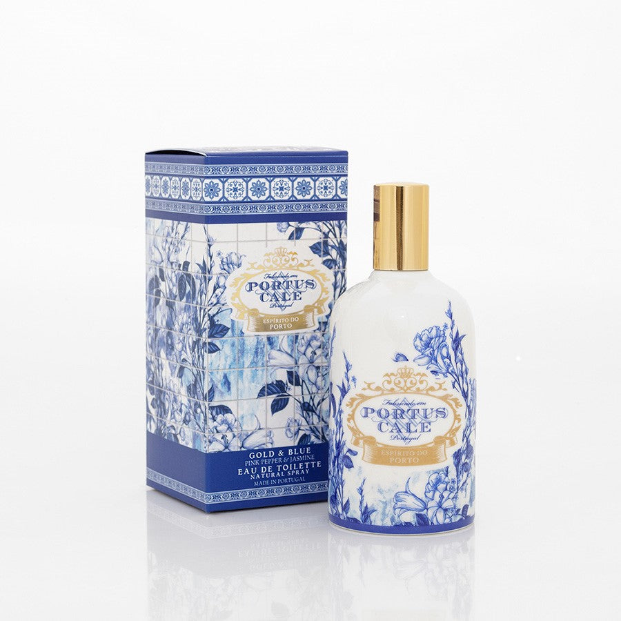 Portus Cale Gold_Blue Eau de Toilette Castelbel on white background