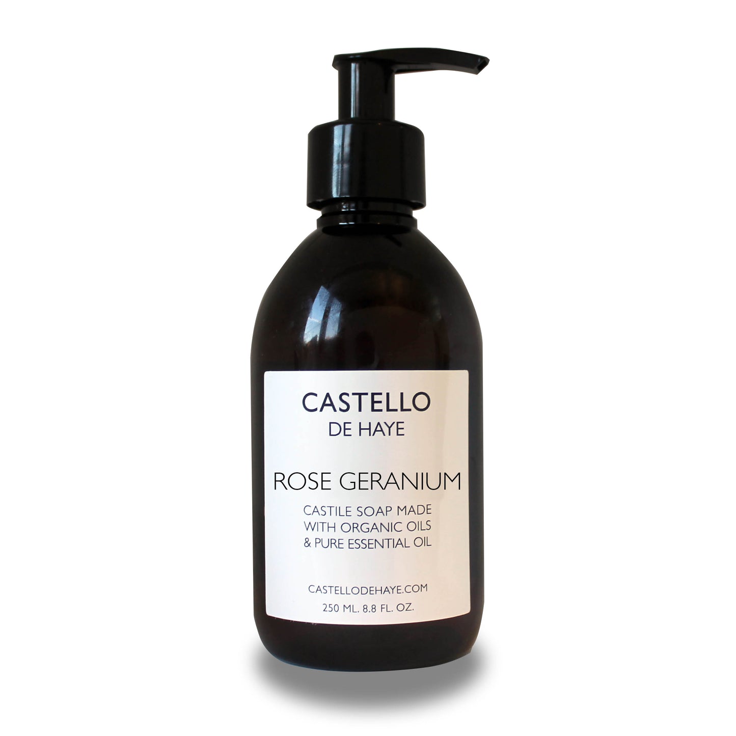 Delicate Rose Geranium Castile Soap with Organic Oils