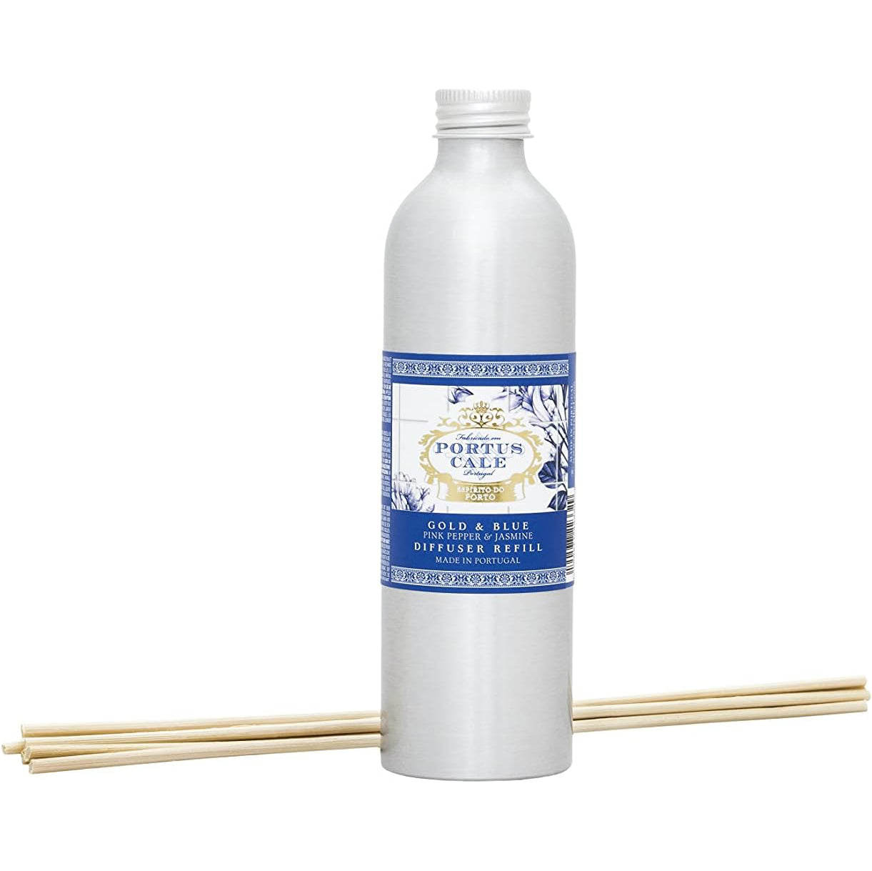 Portus Cale, Gold & Blue Perfume Diffuser Refill 250ml