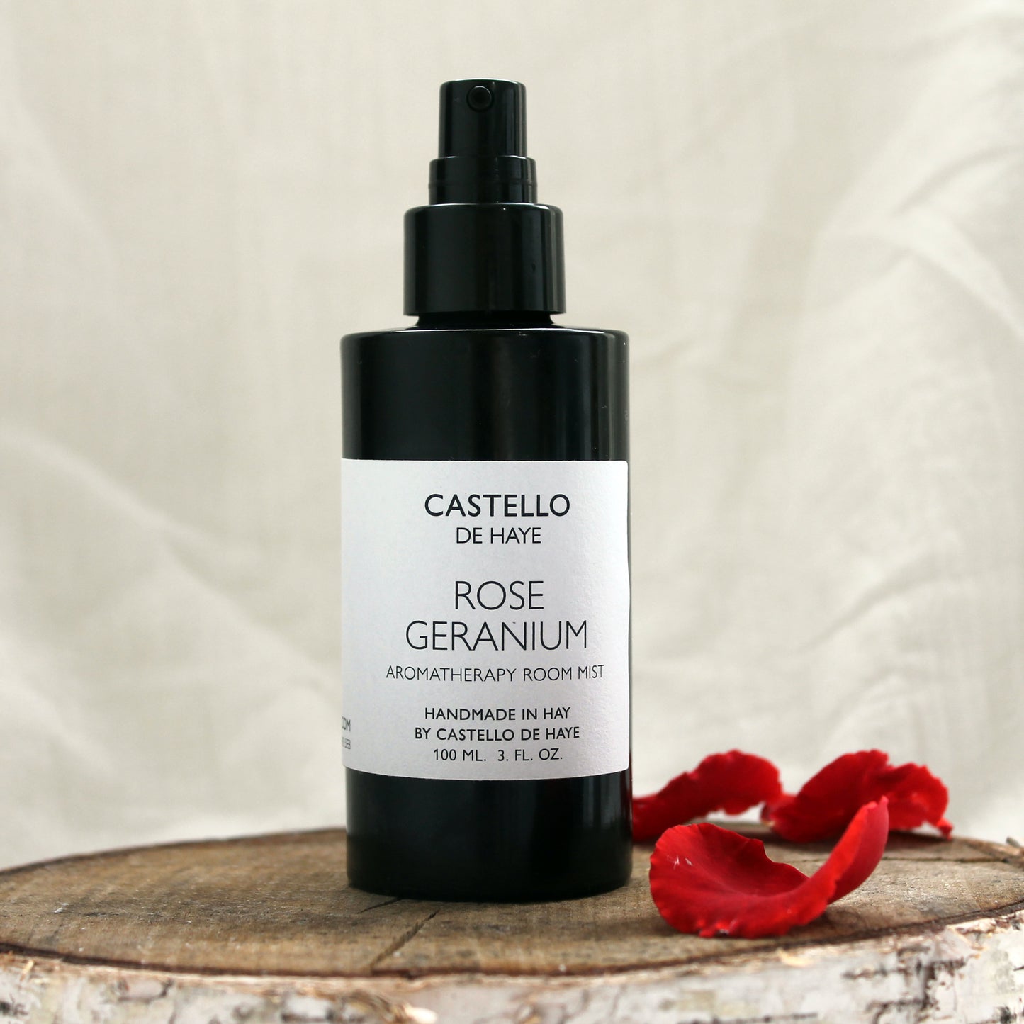 Rose Geranium Room Mist (spray), 100ml - Uplifting Aromatherapy,