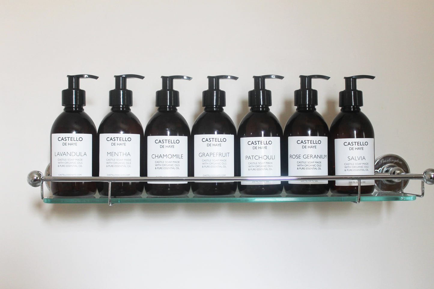 Delicate Rose Geranium Castile Soap with Organic Oils