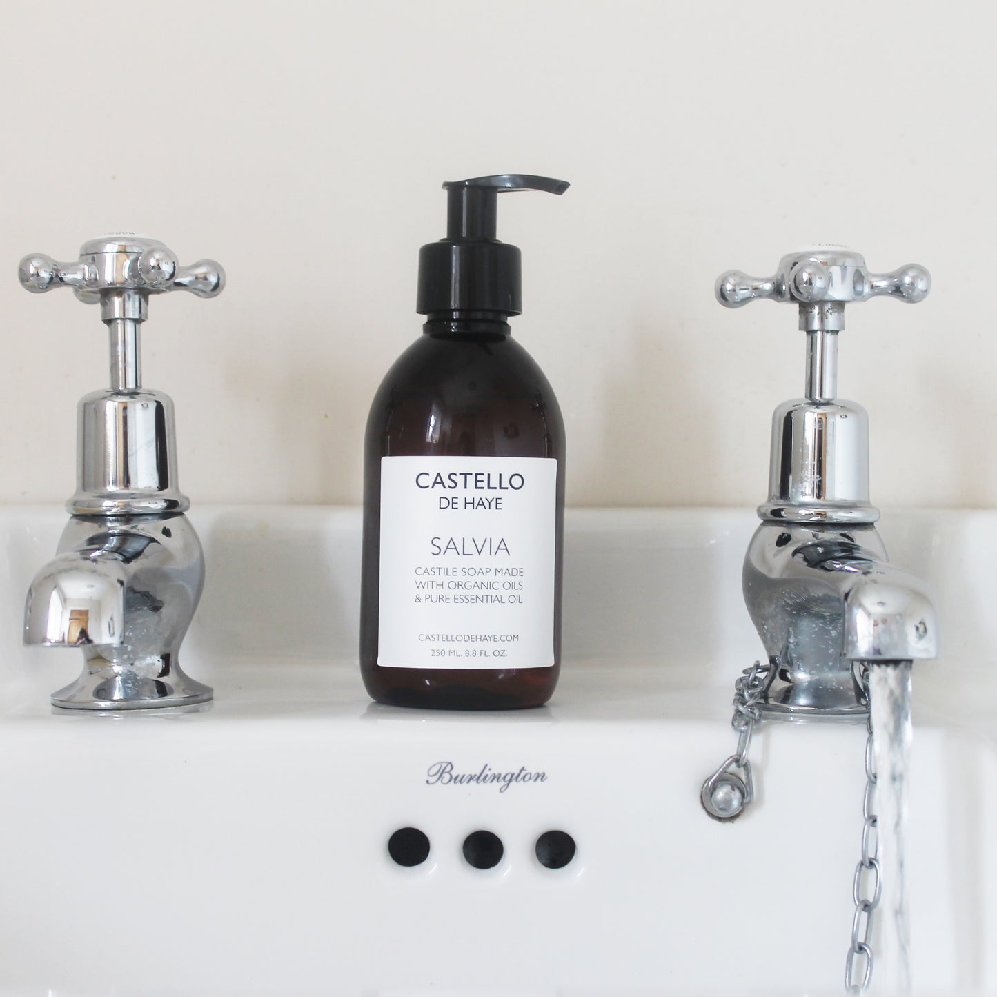 Herbal Salvia Castile Soap with Organic Oils
