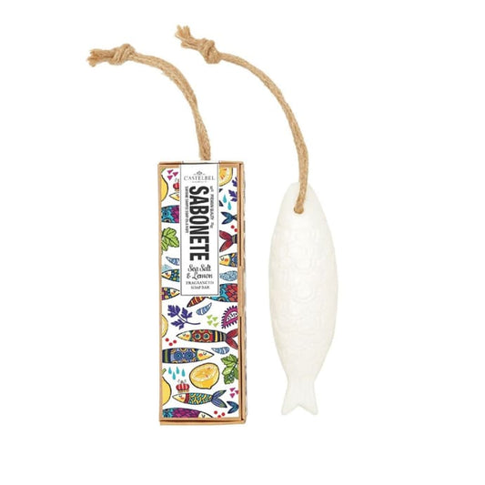 Lemon & Sea Salt Sardine Soap-On-a-Rope 100g