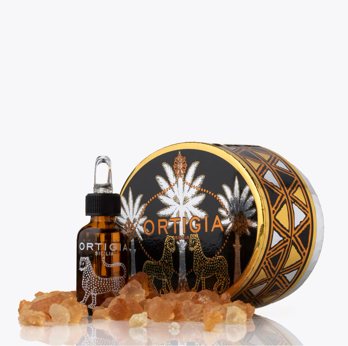 Ambra Nera Perfume dropper for Scented Crystals, 20ml