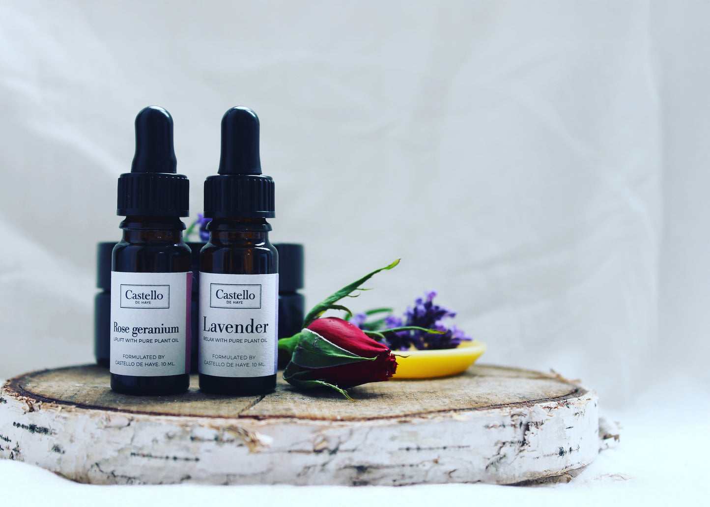 Rose Geranium Essential Oil, 10ml - Uplifting Pure Aromatherapy Oil